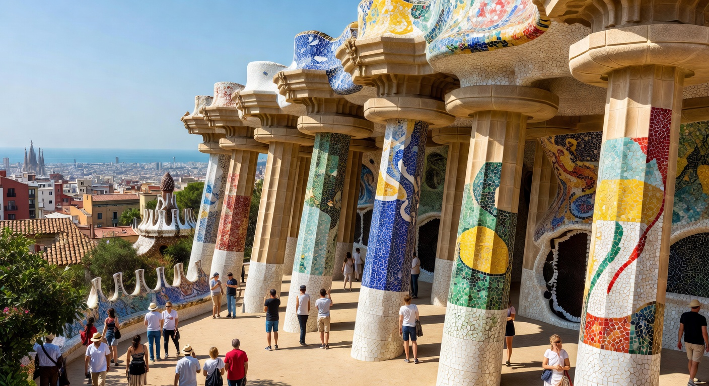 Park Güell - Gaudí, Barcelona