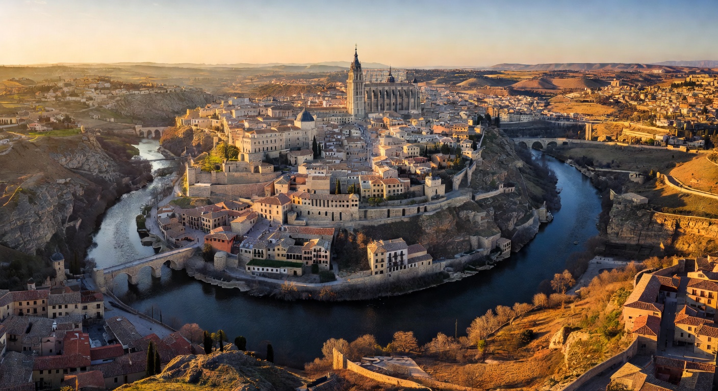 Toledo - ciudad histórica de España